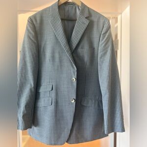 Black Brown 1826 Slim Fit Blazer